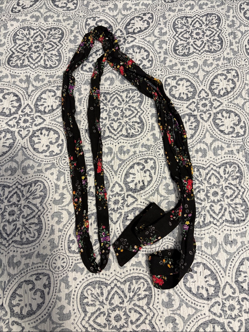 Free People Black Floral Mini Dress - Picture 13 of 13